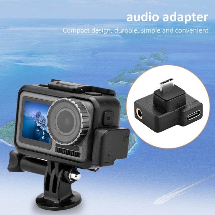 CYNOVA C-AC-003 Charging Audio Adapter for DJI Osmo Action - by PMC TechLife | Online Shopping South Africa | PMC TechLife