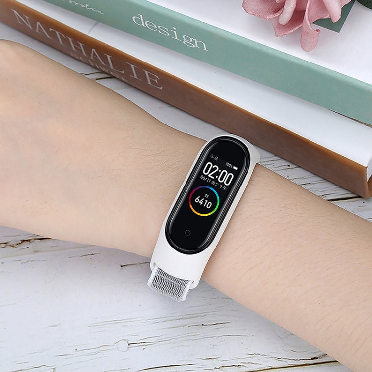 For Xiaomi Mi Band 6 Nylon Weave Watch Bands(Powder Sand) - free shipping - PMC TechLife - Order now!