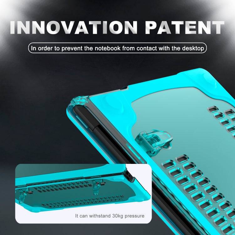 For Microsoft Surface Laptop 3 / 4 / 5 13.5 inch 1769 / 1867 / 1958 Cloth TPU + PC Two-color Anti-fall Laptop Protective Case(Sky Blue) - Microsoft by PMC TechLife | Online Shopping South Africa | PMC TechLife | Buy Now Pay Later Mobicred