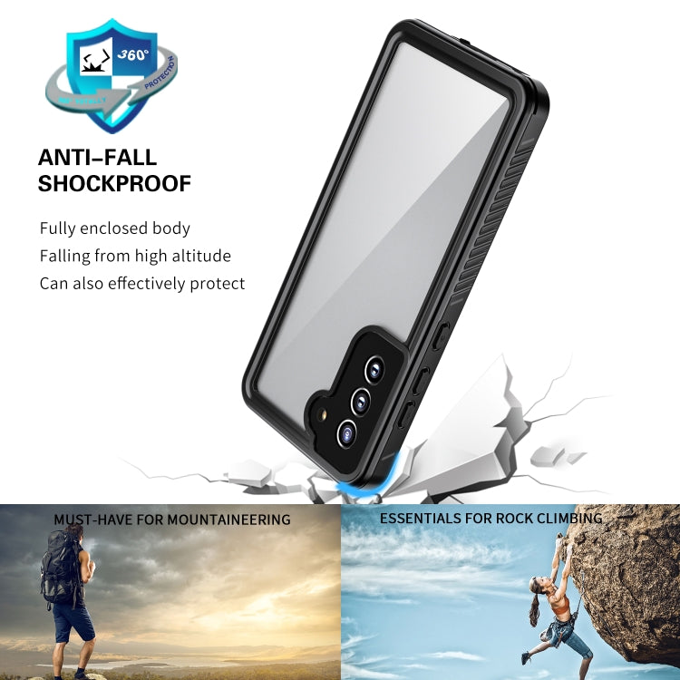 For Samsung Galaxy S21 FE RedPepper Shockproof IP68 Waterproof PC + TPU Protective Case(Black) - Galaxy Phone Cases by RedPepper | Online Shopping South Africa | PMC TechLife | Buy Now Pay Later Mobicred