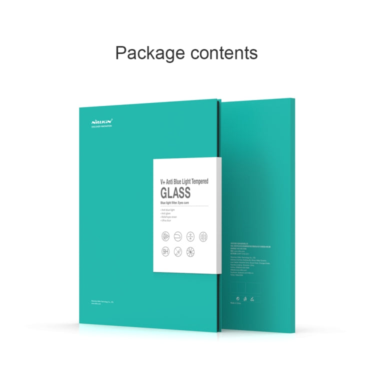 For Xiaomi Mi Pad 5 / 5 Pro NILLKIN V+ Series 0.33mm 4H Anti-blue Ray Tempered Glass Film - More Tablet Tempered Glass by NILLKIN | Online Shopping South Africa | PMC TechLife | Buy Now Pay Later Mobicred
