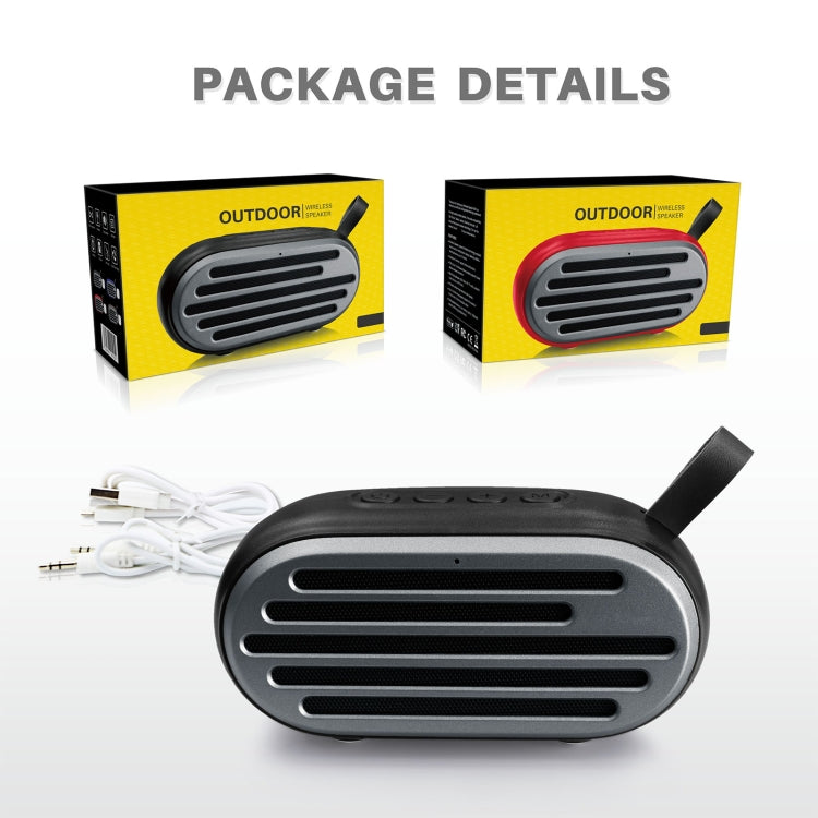 New Rixing NR-105 Mini TWS Metal Bluetooth Speaker Support Hands-free Call / FM(Blue) - free shipping - PMC TechLife - Order now!