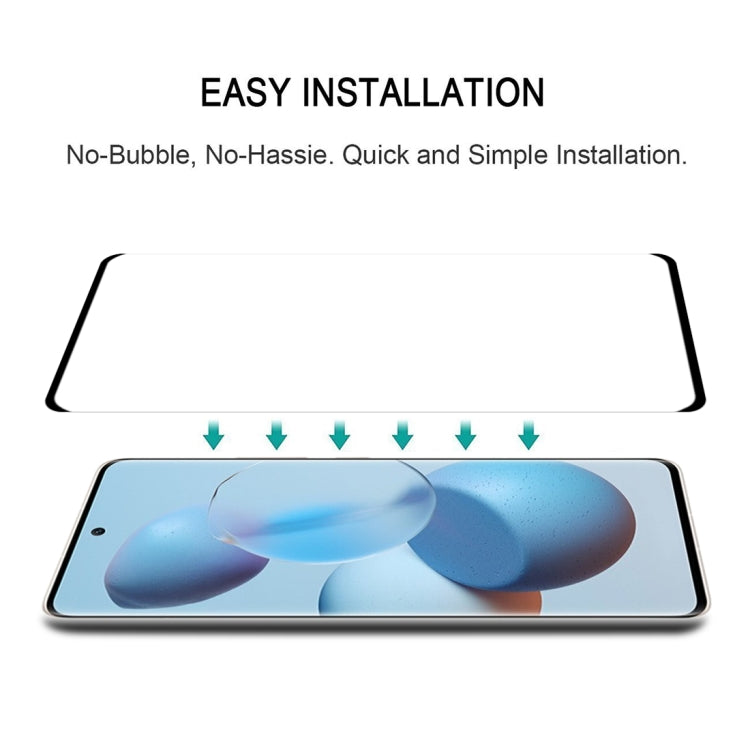 For Xiaomi Civi 25 PCS 3D Curved Edge Full Screen Tempered Glass Film(Black) - by PMC TechLife | Online Shopping South Africa | PMC TechLife