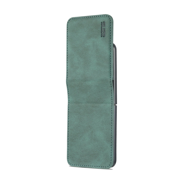 For Samsung Galaxy Z Flip3 5G AZNS Dream II Skin Feel PU+TPU Horizontal Flip PU Phone Case(Green) - free shipping - PMC TechLife - Order now!