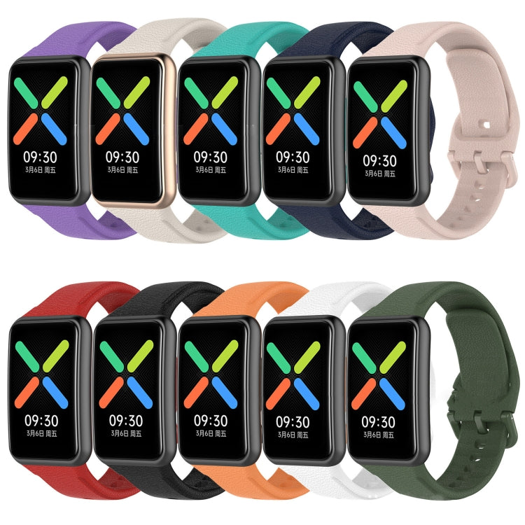 For OPPO Watch Free NFC Version Sport Silicone Watch Band(Ink Blue) - free shipping - PMC TechLife - Order now!