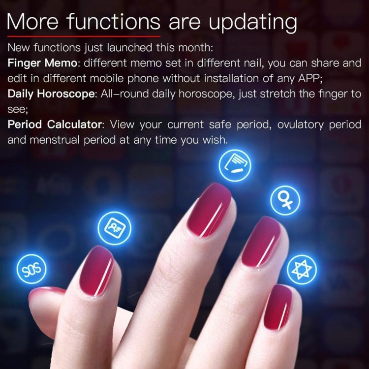 JAKCOM N3 Smart Nail Chip - Smart Rings / Smart Telephones by JAKCOM | Online Shopping South Africa | PMC TechLife | Buy Now Pay Later Mobicred