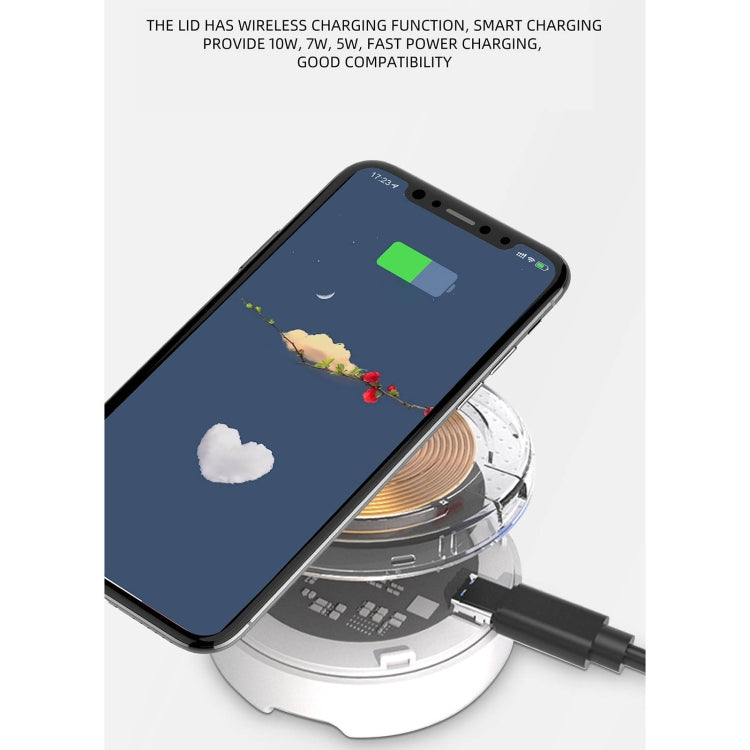 X6WS Mini Noise Reduction Digital Display TWS Wireless Bluetooth Earphone(Black) - TWS Earphone by PMC TechLife | Online Shopping South Africa | PMC TechLife