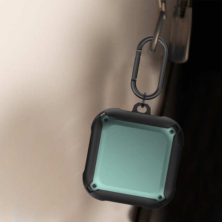 Armor Earphone Protective Case with Hook For Beats Fit Pro(Black + Blue) - Other Case by PMC TechLife | Online Shopping South Africa | PMC TechLife