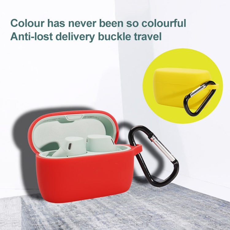 Solid Color Silicone Earphone Protective Case For Jabra Elite 4(Taro Purple) - free shipping - PMC TechLife - Order now!