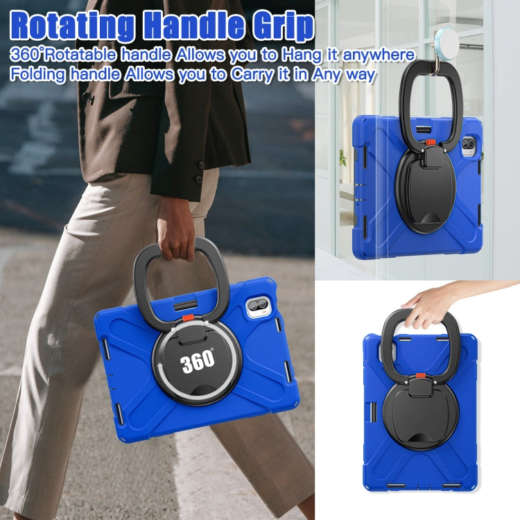 For Xiaomi Pad 5 / Pad 5 Pro Silicone + PC Tablet Protective Case(Blue) - by PMC TechLife | Online Shopping South Africa | PMC TechLife