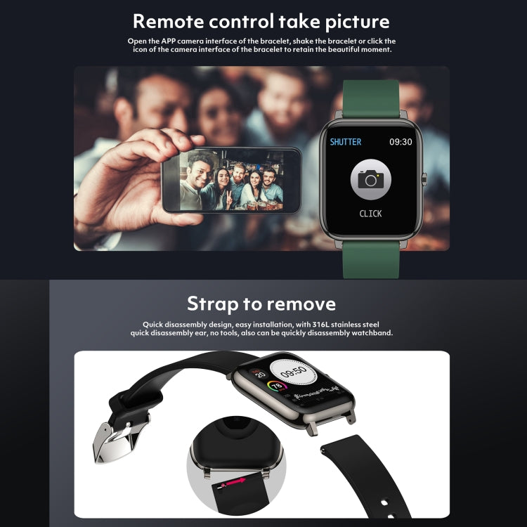 Rogbid Rowatch 1 1.4 inch IPS Screen Smart Watch, Support Blood Pressure Monitoring/Sleep Monitoring(Blue) - free shipping - PMC TechLife - Order now!