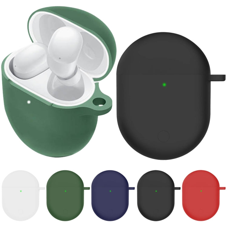 For Redmi Buds4 Silicone Earphone Protective Case(Dark Green) - Xiaomi Earphone Case by PMC TechLife | Online Shopping South Africa | PMC TechLife
