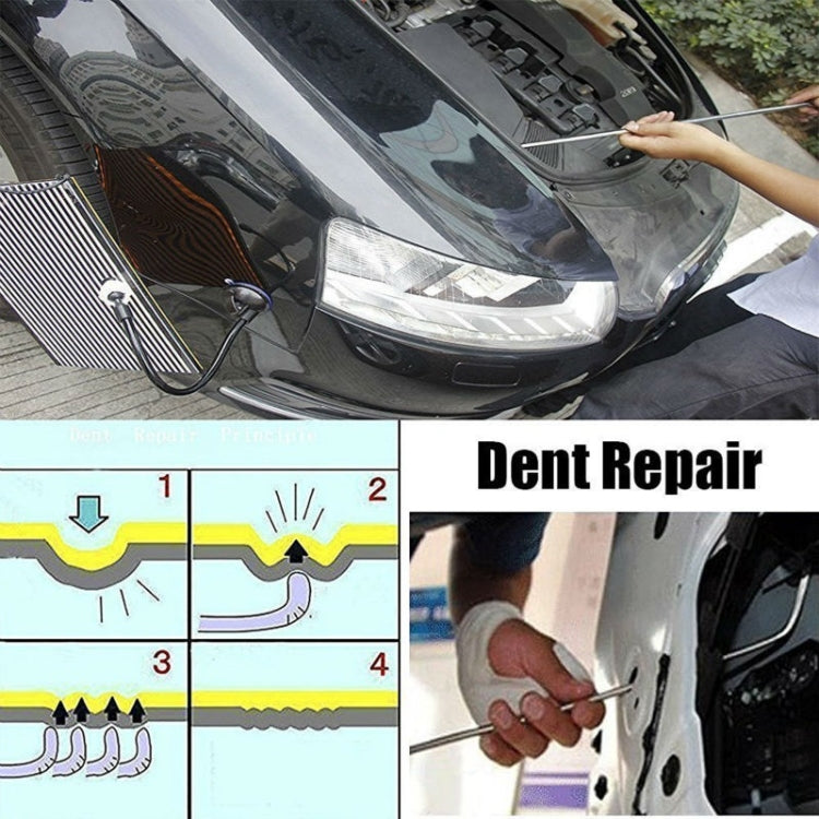 Q1 14 in 1 Car Paintless Dent Repair Hail Remover Hooks Rods Kit - Sheet Metal Tools by PMC TechLife | Online Shopping South Africa | PMC TechLife