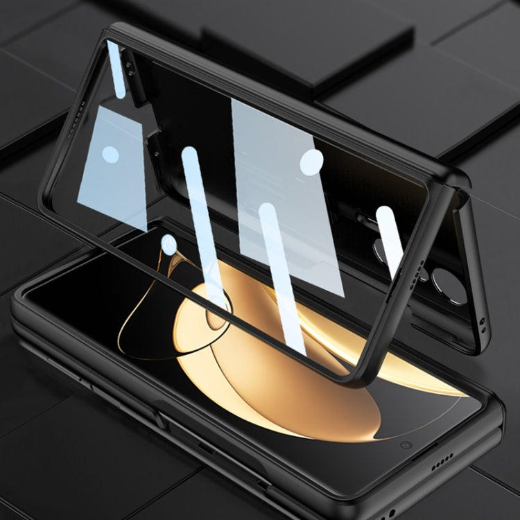 For Honor Magic V GKK Magnetic Hinge Flip Phone Case with Holder(Black) - free shipping - PMC TechLife - Order now!