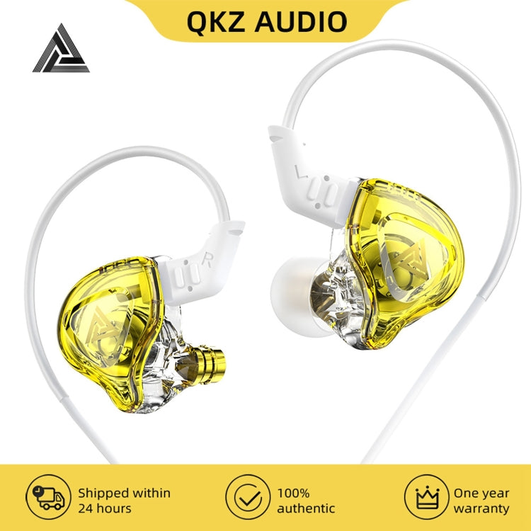 QKZ DMX Sports In-ear HIFI 3.5mm Wired Control Earphone with Mic(Black Red) - In Ear Wired Earphone by QKZ | Online Shopping South Africa | PMC TechLife