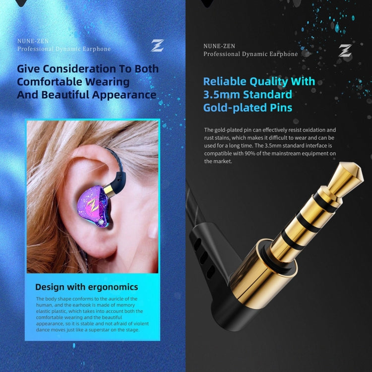 QKZ ZEN In-ear Subwoofer Wire-controlled Music Running Sports Earphone with Mic(Red) - free shipping - PMC TechLife - Order now!