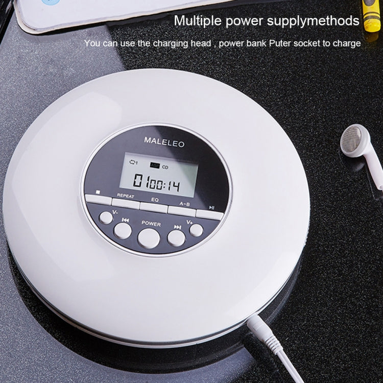 Kecag KC-706 Portable Walkman CD Player(White) - DVD & LCD Player by Kecag | Online Shopping South Africa | PMC TechLife | Buy Now Pay Later Mobicred