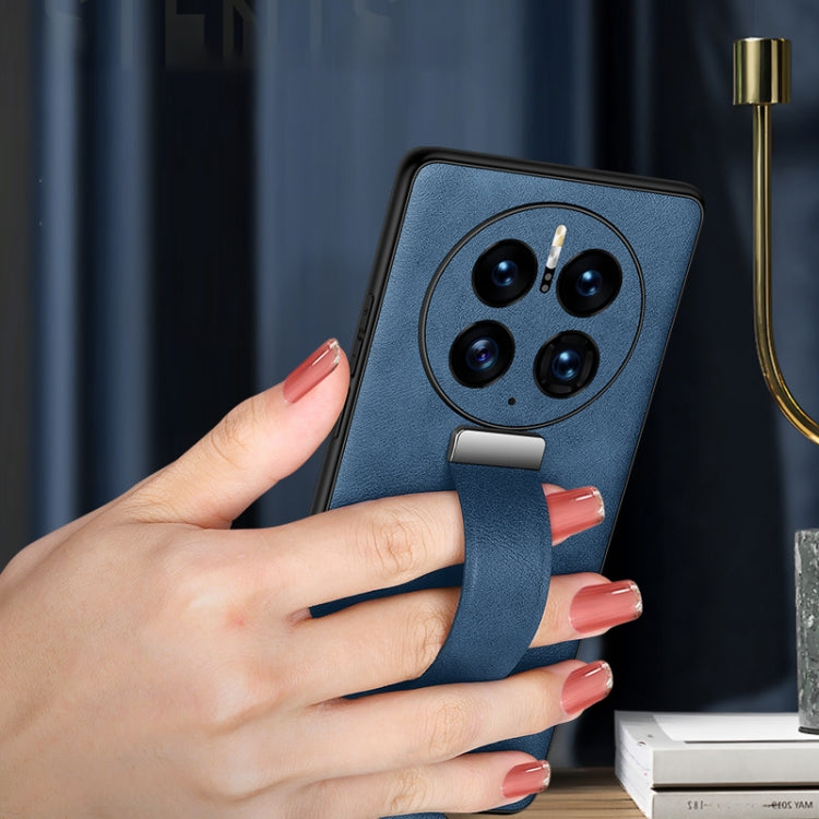 For Huawei Mate 50 Pro SULADA Cool Series PC + Leather Texture Skin Feel Shockproof Phone Case(Orange) - Huawei Cases by SULADA | Online Shopping South Africa | PMC TechLife | Buy Now Pay Later Mobicred