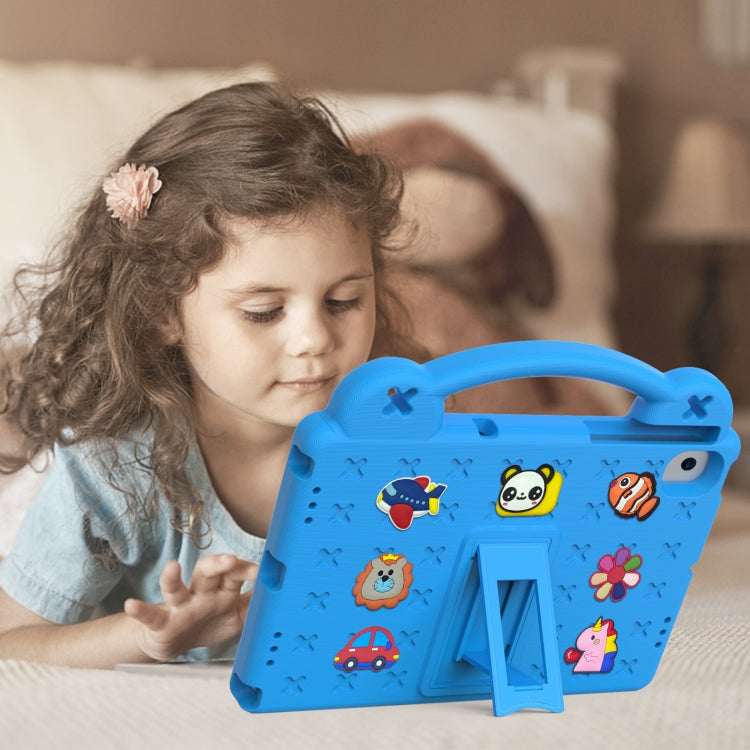 Handle Kickstand Children EVA Shockproof Tablet Case For Samsung Galaxy Tab A8 10.5 2022/2021 / Lenovo Tab M10 Plus 3rd Gen TB125FU 2022 10.6 inch / Huawei MatePad Pro 2021/2019 / Nokia T20 10.36 2021(Sky Blue) - free shipping - PMC TechLife - Order now!