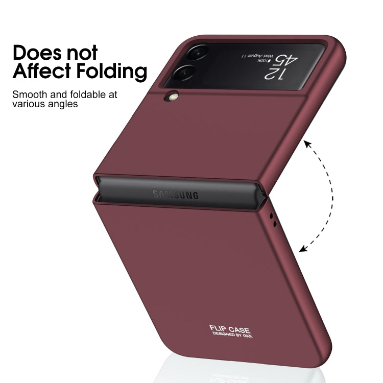 For Samsung Galaxy Z Flip4 GKK Ultra-thin Full Coverage Phone Case(Dark Green) - free shipping - PMC TechLife - Order now!