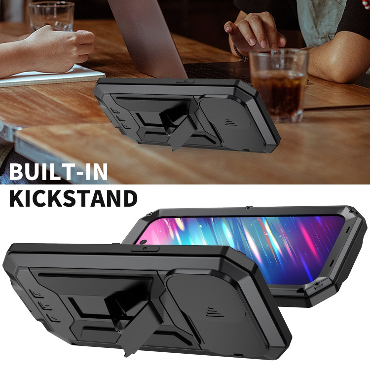 For iPhone 14 Pro R-JUST Shockproof Life Waterproof Dust-proof Case(Black) - free shipping - PMC TechLife - Order now!