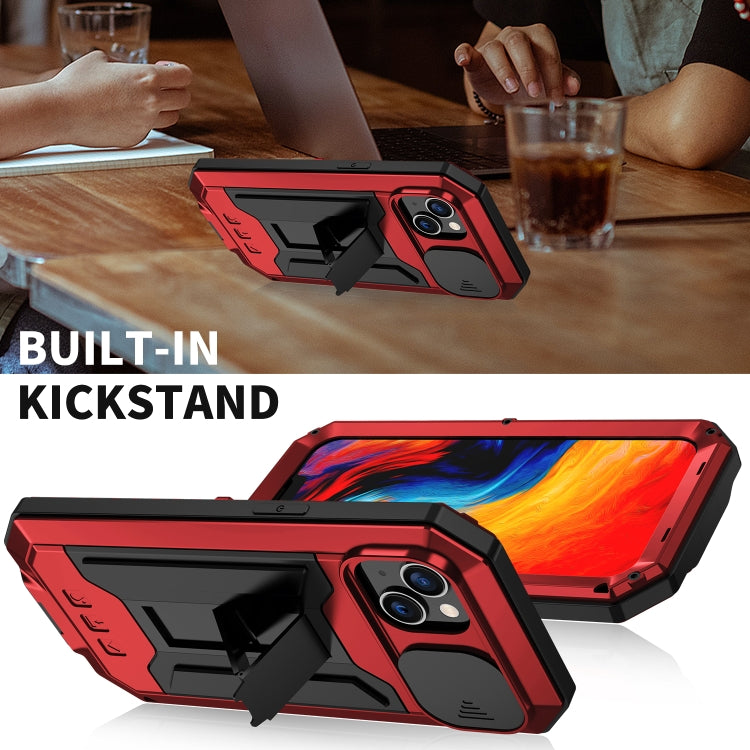 For iPhone 14 R-JUST Shockproof Life Waterproof Dust-proof Case (Red) - free shipping - PMC TechLife - Order now!