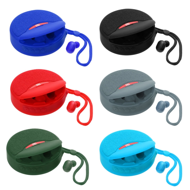 T&G TG808 2 in 1 Mini Wireless Bluetooth Speaker Wireless Headphones(Green) - Mini Speaker by T&G | Online Shopping South Africa | PMC TechLife | Buy Now Pay Later Mobicred