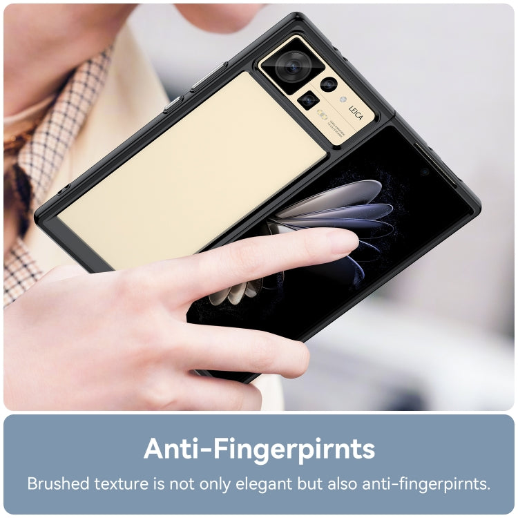 For Xiaomi Mix Fold 2 Colorful Series Acrylic + TPU Phone Case(Black) - free shipping - PMC TechLife - Order now!