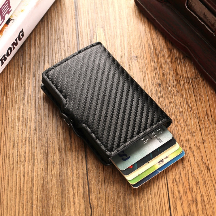 C1911H9 RFID Multi-card PU Leather Metal Card Package(Gold) - Antimagnetic RFID Package by PMC TechLife | Online Shopping South Africa | PMC TechLife | Buy Now Pay Later Mobicred