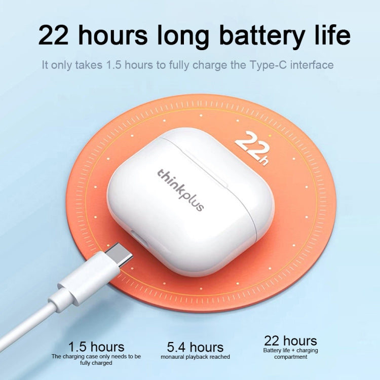 Lenovo LP40 TWS Wireless Bluetooth 5.1 Noise Reduction Earphone(Black) - TWS Earphone by Lenovo | Online Shopping South Africa | PMC TechLife | Buy Now Pay Later Mobicred