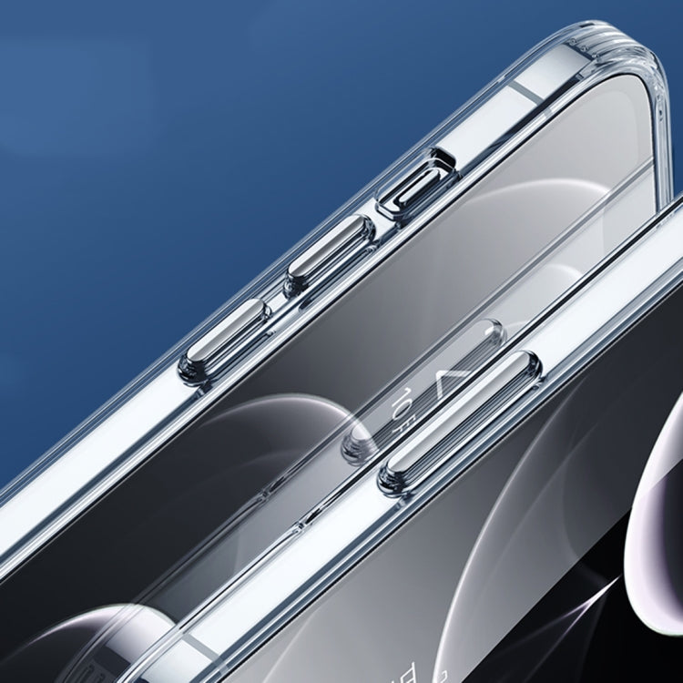 For iPhone 14 SULADA Frosted Series Shockproof Transparent TPU Phone Case(White) - iPhone 14 Cases by SULADA | Online Shopping South Africa | PMC TechLife