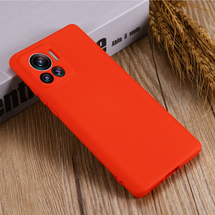 For Motorola Edge 30 Ultra / Moto X30 Pro Pure Color Liquid Silicone Shockproof Phone Case(Red) - free shipping - PMC TechLife - Order now!