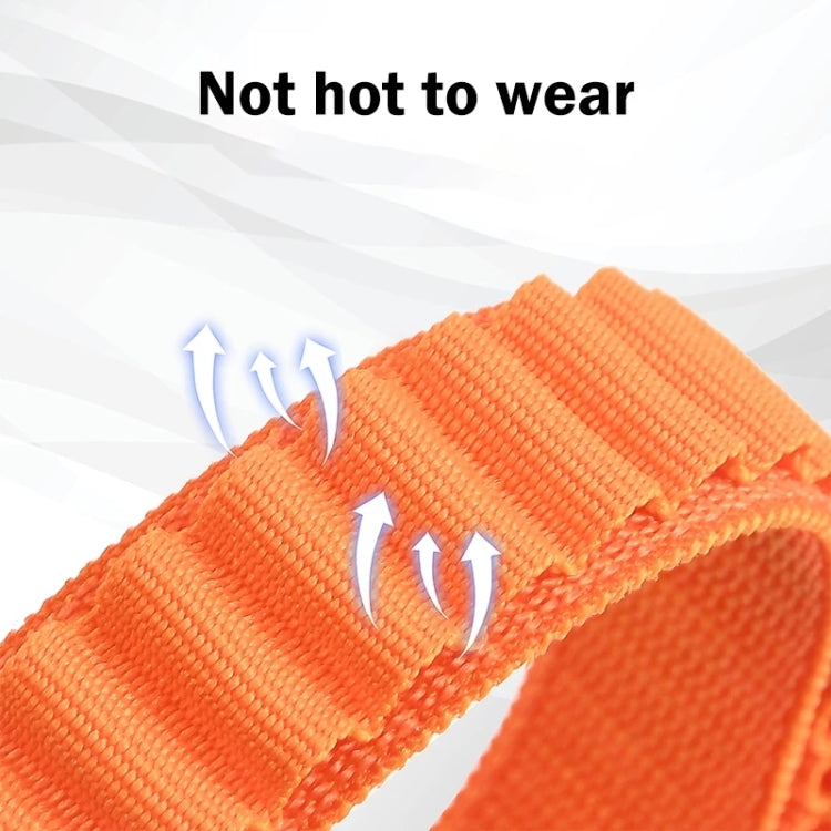 For Fitbit Versa 3 / Sense Universal Loop Nylon Watch Band(Orange) - free shipping - PMC TechLife - Order now!