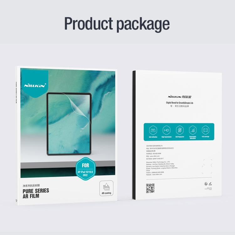 For iPad 2025 / 2022 NILLKIN Net Series Anti-Reflection Tempered Film - iPad 2025 / 2022 Tempered Glass by NILLKIN | Online Shopping South Africa | PMC TechLife | Buy Now Pay Later Mobicred