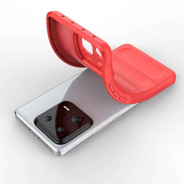 For Xiaomi 13 Pro 5G Magic Shield TPU + Flannel Phone Case(Grey) - free shipping - PMC TechLife - Order now!