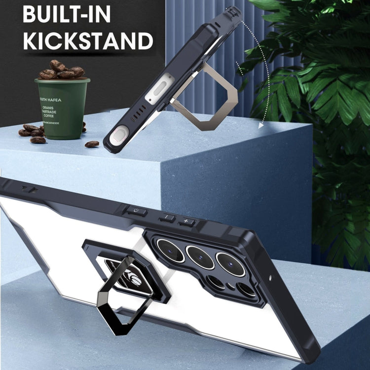 For Samsung Galaxy A14 5G Armor Shockproof Magnetic Ring Phone Case(Deep Purple) - free shipping - PMC TechLife - Order now!