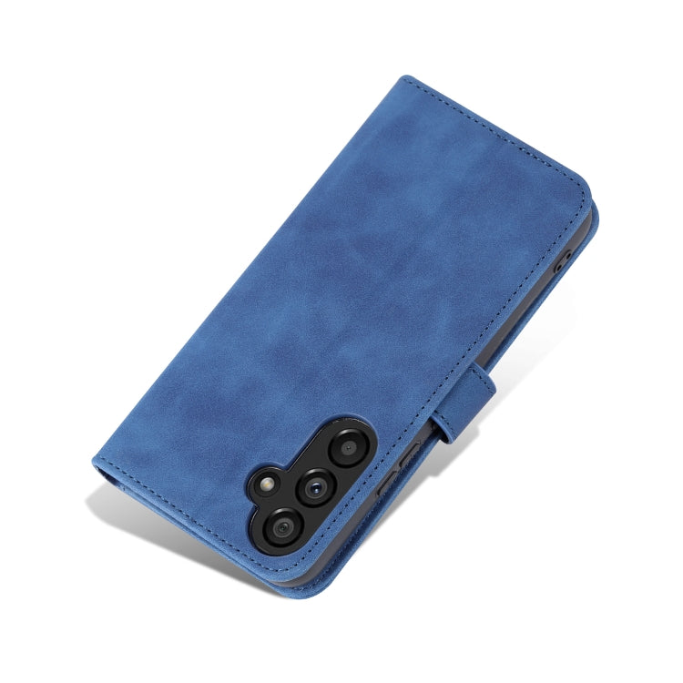 For Samsung Galaxy A34 5G AZNS Skin Feel Calf Texture Flip Leather Phone Case(Blue) - free shipping - PMC TechLife - Order now!