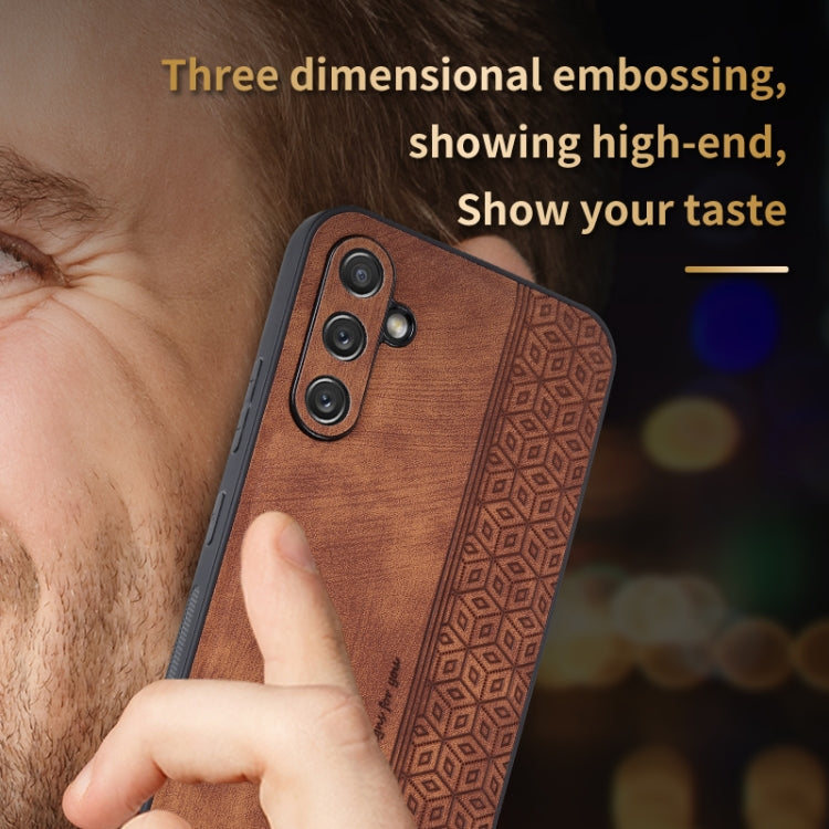 For Samsung Galaxy A34 5G AZNS 3D Embossed Skin Feel Phone Case(Dark Green) - free shipping - PMC TechLife - Order now!