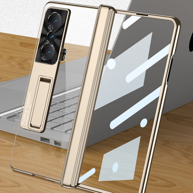 For Honor Magic VS GKK Magnetic Hinged Phantom Folding Phone Case(Green) - Honor Cases by GKK | Online Shopping South Africa | PMC TechLife | Buy Now Pay Later Mobicred