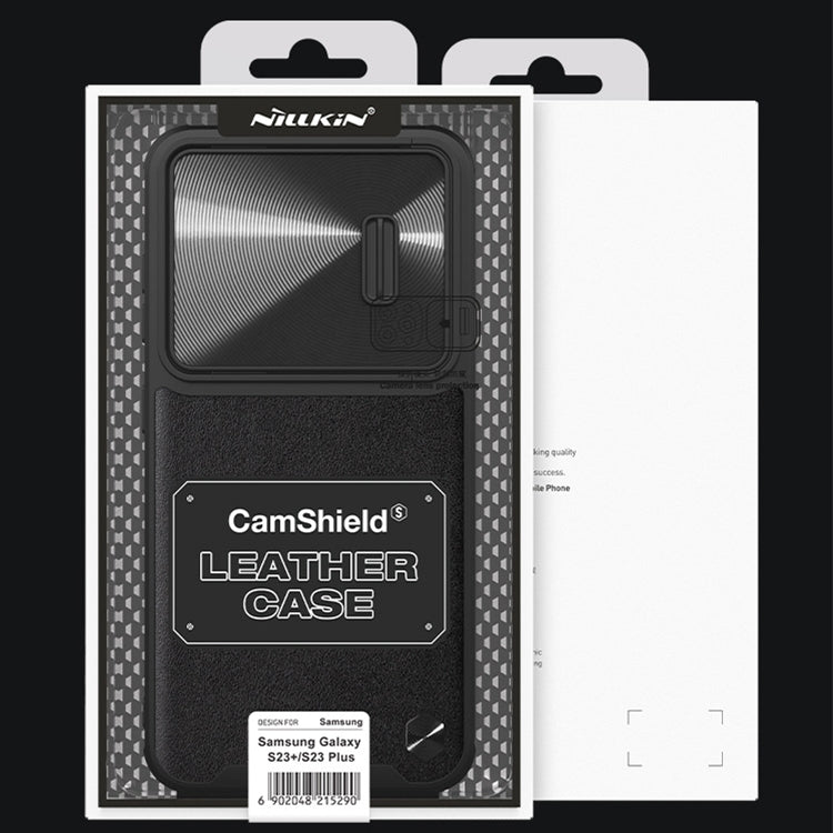 For Samsung Galaxy S23+ 5G NILLKIN PC + TPU Phone Case(Black) - Galaxy S23+ 5G Cases by NILLKIN | Online Shopping South Africa | PMC TechLife | Buy Now Pay Later Mobicred