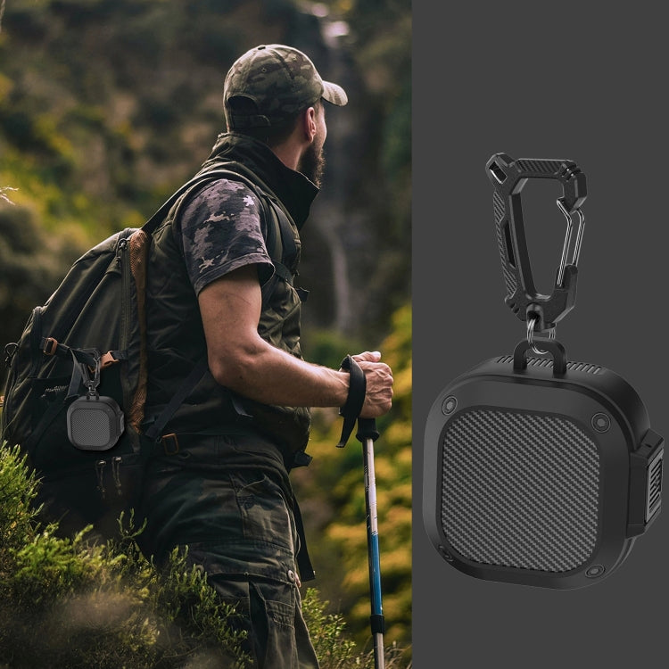 Wireless Earphones Silicone Case with Switch & Carabiner for Samsung Galaxy Buds Live / Buds2 / Buds Pro / Buds2 Pro(Dark Green) - Samsung Earphone Case by PMC TechLife | Online Shopping South Africa | PMC TechLife