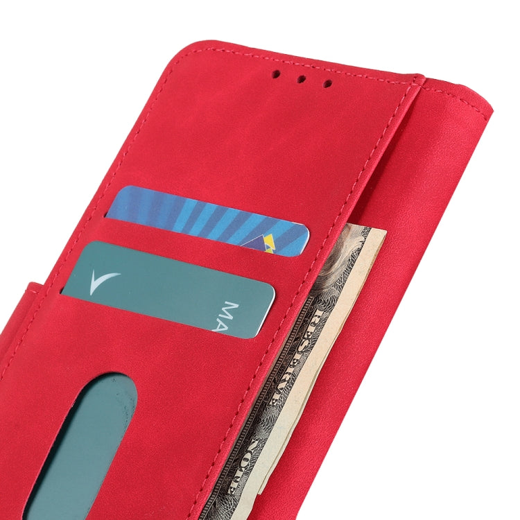 For Google Pixel 7a KHAZNEH Retro Texture Flip Leather Phone Case(Red) - free shipping - PMC TechLife - Order now!