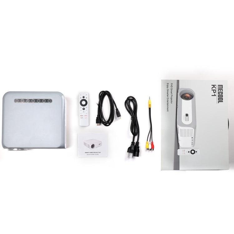 MECOOL KP1 1920x1080P 700ANSI Lumens Portable Mini LCD Smart Projector(AU Plug) - Mini Projector by MECOOL | Online Shopping South Africa | PMC TechLife