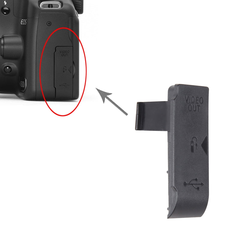 For Canon EOS 450D OEM USB Cover Cap - USB Cover Cap by PMC TechLife | Online Shopping South Africa | PMC TechLife