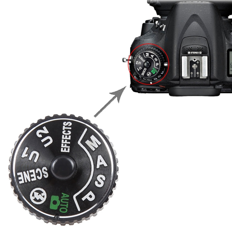 For Nikon D7100 Original Mode Dial - Mode Dial by PMC TechLife | Online Shopping South Africa | PMC TechLife