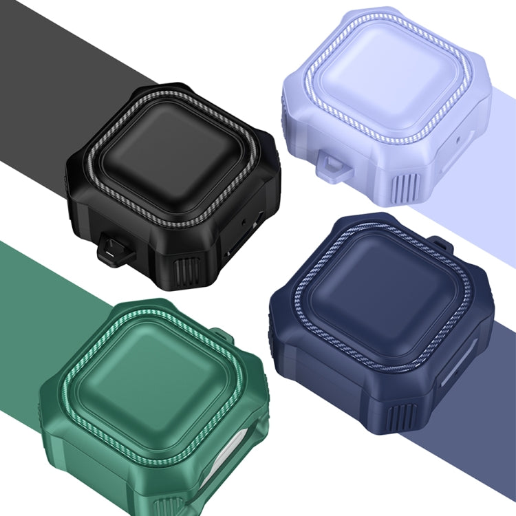 For Samsung Galaxy Live Pro Armor Earphone Protective Case(Dark Blue) - Samsung Earphone Case by PMC TechLife | Online Shopping South Africa | PMC TechLife