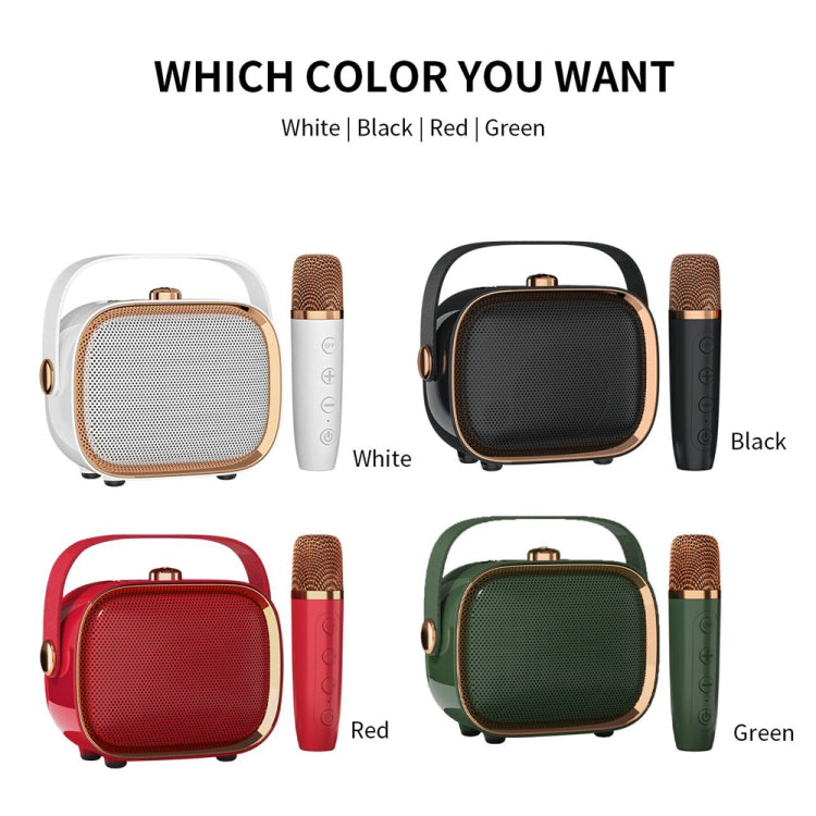 NewRixing NR138W Wireless Microphone TWS Handheld Noise Reduction Portable Smart Bluetooth Speaker(Black) - free shipping - PMC TechLife - Order now!