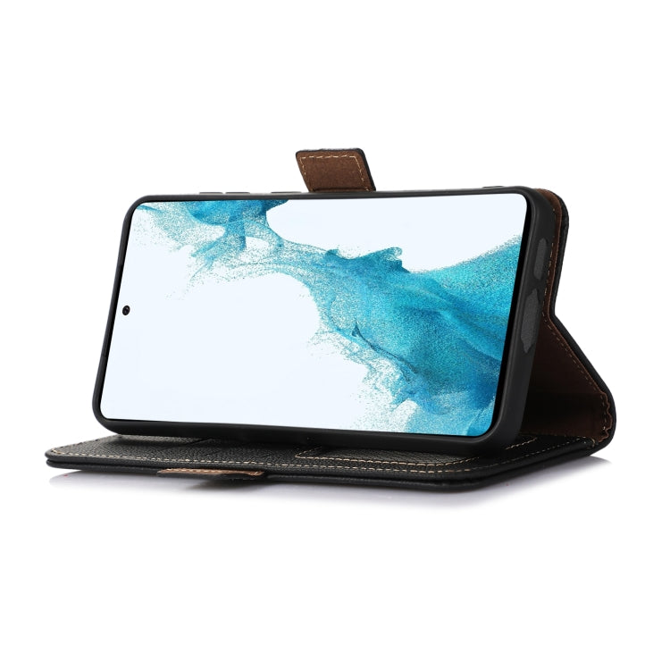 For Xiaomi 13 Ultra Side-Magnetic TJ Genuine Leather RFID Phone Case(Black) - free shipping - PMC TechLife - Order now!