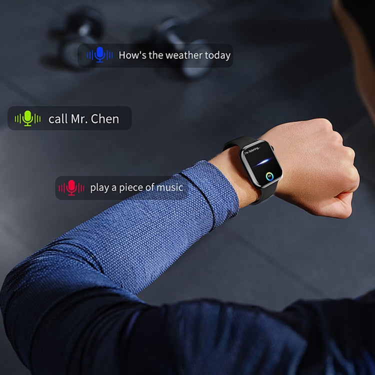 IW9 2.05 inch Square Screen Smart Watch Supports Bluetooth Calls/Blood Oxygen Monitoring(Rose Gold) - Smart Watches by PMC TechLife | Online Shopping South Africa | PMC TechLife