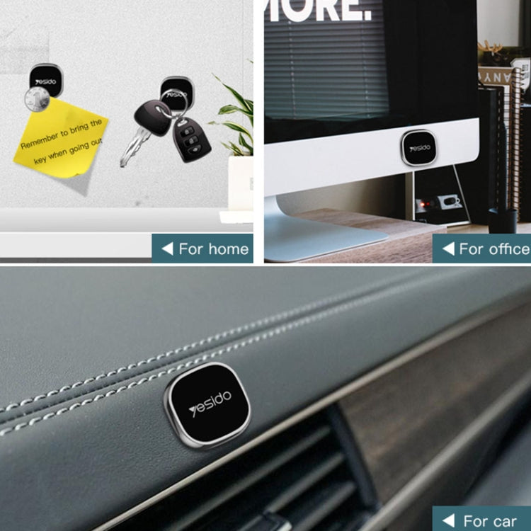 Yesido C81 Car Dashboard Mini Strong Magnetic Phone Holder(Silver) - Car Holders by Yesido | Online Shopping South Africa | PMC TechLife